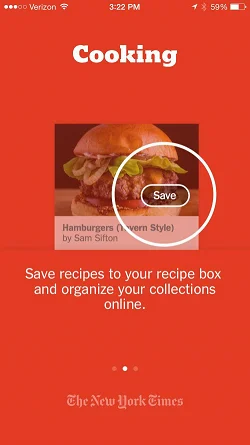 NYT Cooking - Recipes from The New York Times  特性介绍
