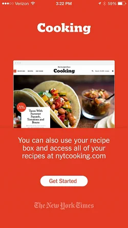 NYT Cooking - Recipes from The New York Times  特性介绍