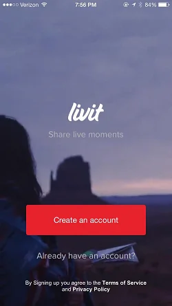 Livit - Go live now  登录