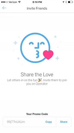 Operator  分享