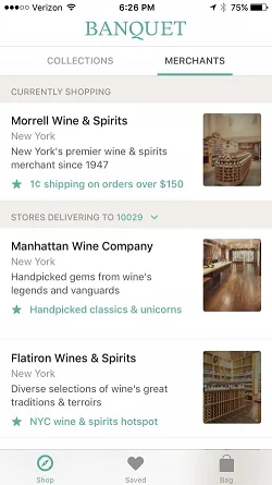 Banquet - Shop Top Wine Stores by Delectable  列表