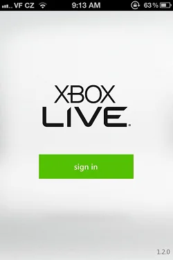 My Xbox LIVE  登录