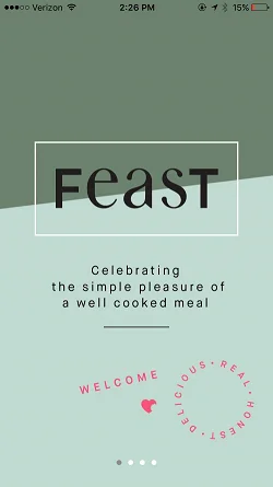 Recipes and shopping list by Feast Kitchen  特性介绍