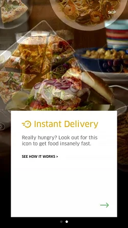 UberEATS: Food Delivery Fast  特性介绍