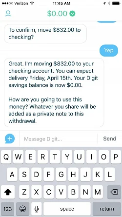 Digit - Save Money Without Thinking About It  