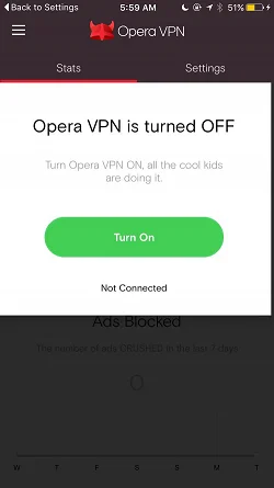 Opera VPN: Free unlimited ad blocking VPN  首页