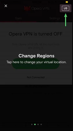 Opera VPN: Free unlimited ad blocking VPN  特性介绍卡片