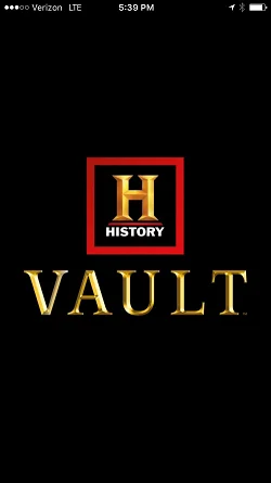 HISTORY Vault  启动页