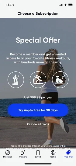 Aaptiv: #1 Audio Fitness App  详情