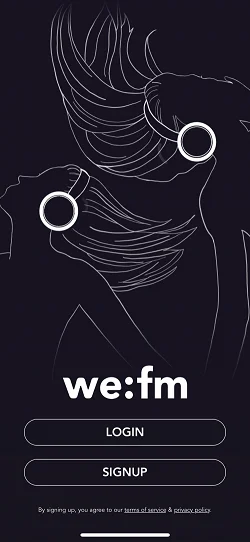 wefm  注册登录