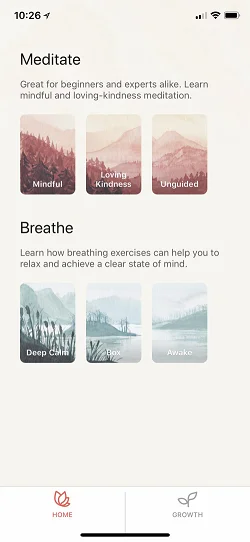 Oak - Meditation & Breathing  列表网格首页