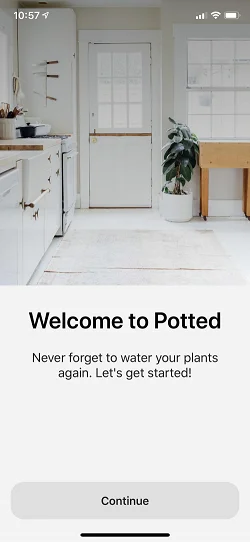 Potted - Plant Water Reminder  启动页特性介绍