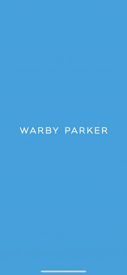 Glasses by Warby Parker  启动页