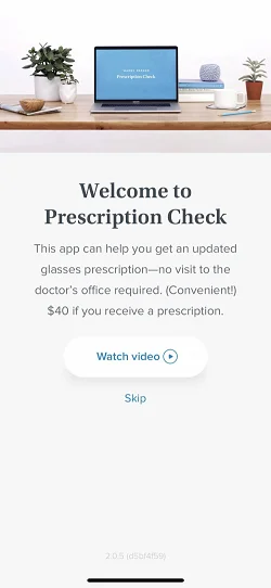 Prescription Check  启动页特性介绍