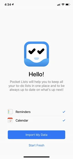 Pocket Lists: To-Do Checklist  特性介绍请求许可