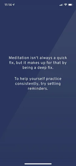 Brightmind: Guided Meditation  通知Snackbar广告条