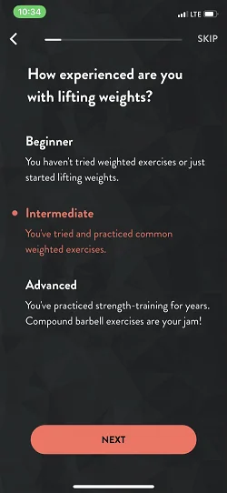 Fitbod Weight Lifting Workout  特性介绍