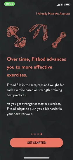 Fitbod Weight Lifting Workout  特性介绍