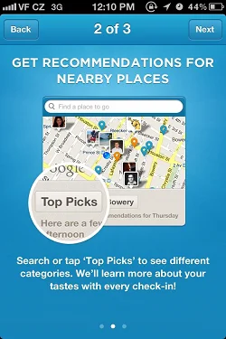 Foursquare - Find Restaurants Bars & Deals  特性介绍