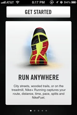 Nike+ Running  特性介绍