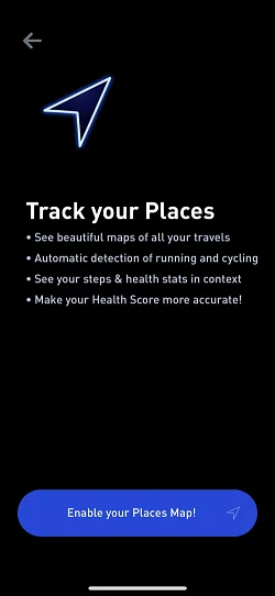 Health Tracking by Gyroscope  设置